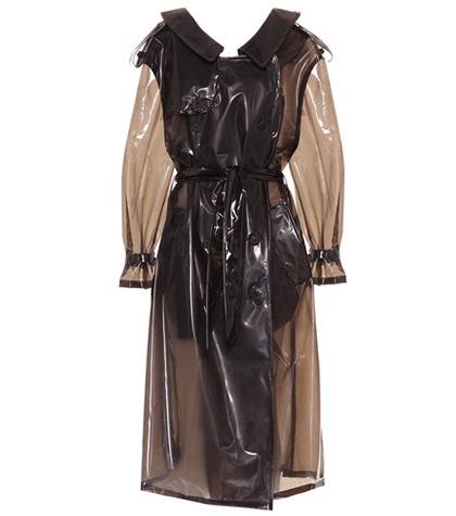 Unravel Transparent Trenchcoat