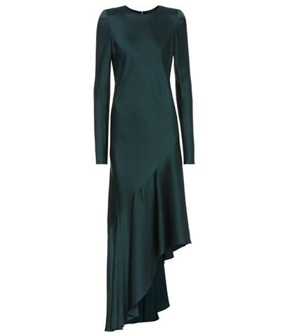 Acne Studios Long-sleeved Satin Dress