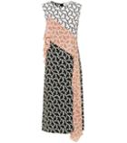 Diane Von Furstenberg Printed Silk Dress