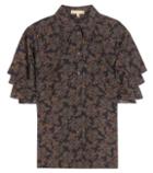  Printed Silk Shirt