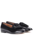 Mansur Gavriel Polished Leather Ballerinas