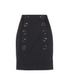 Dolce & Gabbana High-waisted Stretch-cotton Skirt