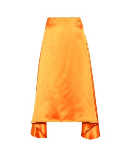 Sies Marjan Darby Silk Satin Skirt