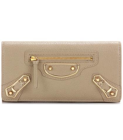 Gucci Metallic Edge Money Flap Leather Wallet