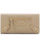 Gucci Metallic Edge Money Flap Leather Wallet
