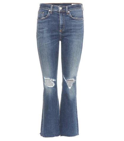 Rag & Bone Crop Flare Jeans