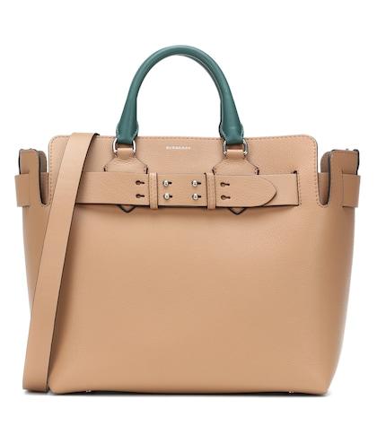 Fendi The Medium Belt Leather Tote