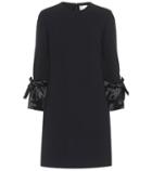 Le Specs Satin-trimmed Dress