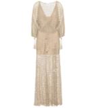 Anna Kosturova Stevie Crochet Maxi Dress