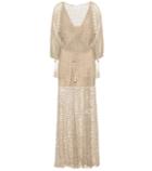 Anna Kosturova Stevie Crochet Maxi Dress