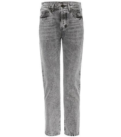 Saint Laurent High-waisted Slim-fit Jeans