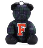 Fenty By Rihanna Mascot Bear Plaid Backpack