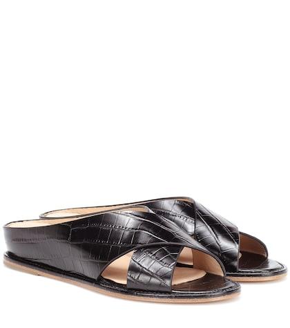 Gabriela Hearst Ellington Leather Sandals