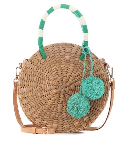 Burberry Kids Isabel Straw Tote