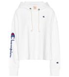 Champion Cropped Cotton-blend Hoodie