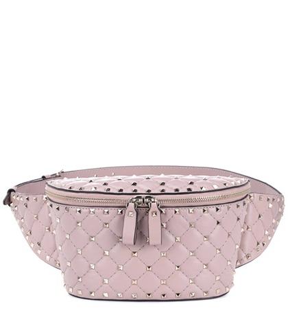Valentino Valentino Garavani Rockstud Spike Leather Belt Bag