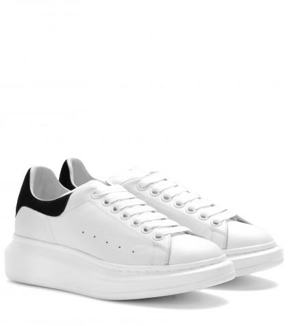 Alexander Mcqueen Leather Sneakers