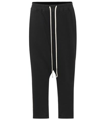 Rick Owens Cropped Cotton Pants