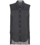 Alexander Wang Tricia Silk-blend Top