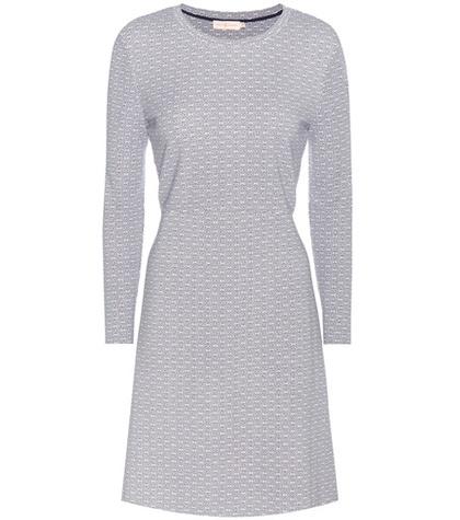 Self-portrait Printed Jersey Dress
