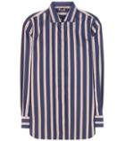 Loro Piana Kara Striped Cotton Shirt