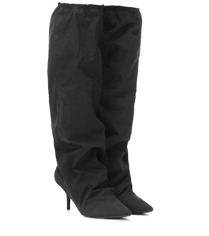 Yeezy Nylon Knee-high Boots (season 8)