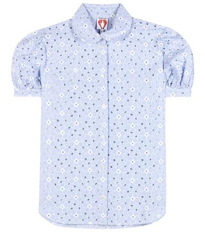 Shrimps Eugenie Cotton-blend Eyelet Top