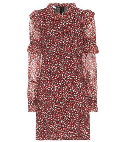 Philosophy Di Lorenzo Serafini Printed Wool Crêpe Dress