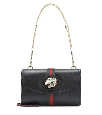 Moschino Kids Rajah Small Leather Shoulder Bag