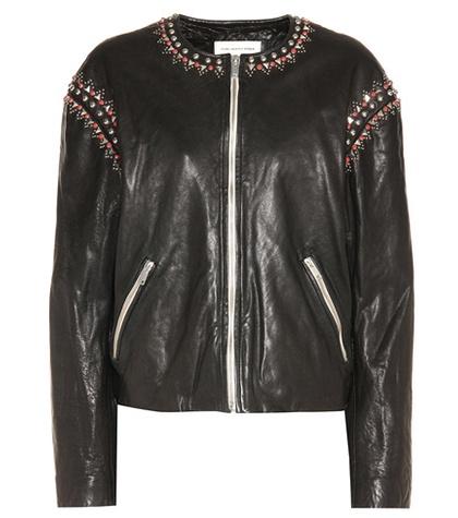 Isabel Marant, Toile Buddy Embellished Leather Jacket
