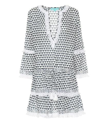 Melissa Odabash Claudia Printed Minidress