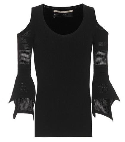 Roland Mouret Burford Ribbed Top