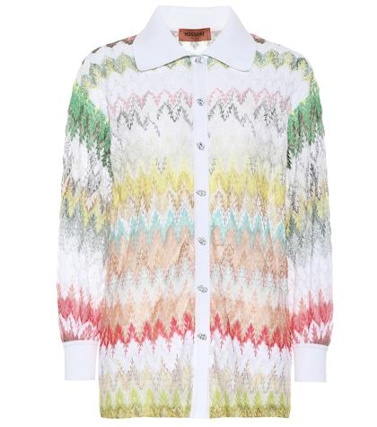 Missoni Striped Crochet Shirt