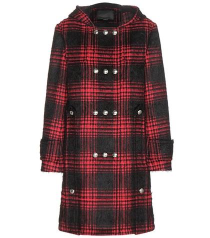T By Alexander Wang Buffalo Cotton-blend Duffle Coat
