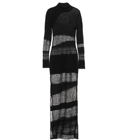 Balmain Mohair-blend Dress