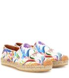 Etro Floral-printed Canvas Espadrilles