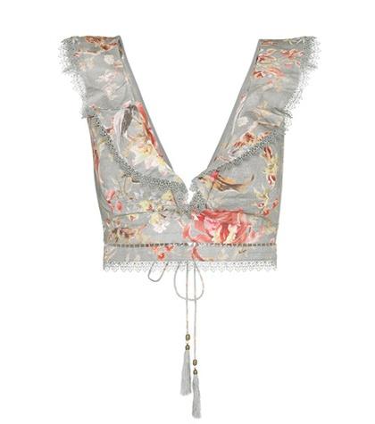 Zimmermann Mercer Flutter Frill Top