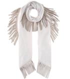 Fendi Semicircle Summer Cashmere And Silk Scarf