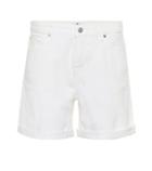 7 For All Mankind Mid-rise Cotton Twill Shorts