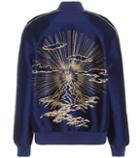 Stella Mccartney Lorinda Embroidered Bomber Jacket