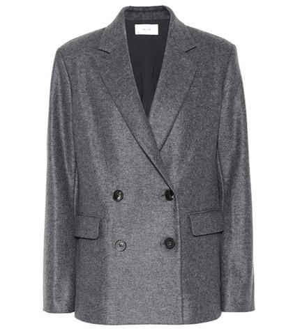 The Row Delind Wool Double-breasted Blazer