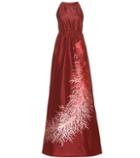 Valentino Silk-blend Gown