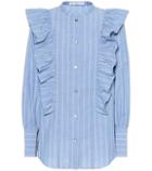 Jimmy Choo Isla Cotton And Linen Shirt