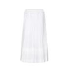 Simone Rocha Pleated Cotton Midi Skirt