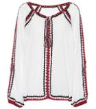 Anna Kosturova Medina Crochet Cotton Top