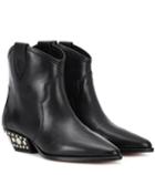 Isabel Marant Studded Leather Ankle Boots