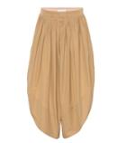 Chlo Pleated Cotton Culottes