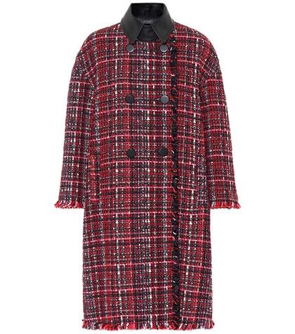 Etro Tweed Wool-blend Coat