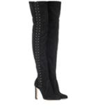 Jimmy Choo Marie 100 Suede Over-the-knee Boots