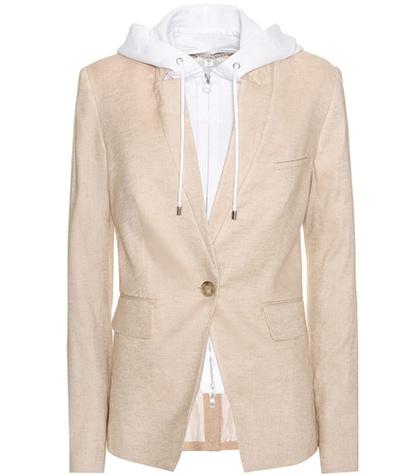 Del Rio London Upcollar Blazer With Detachable Dickey